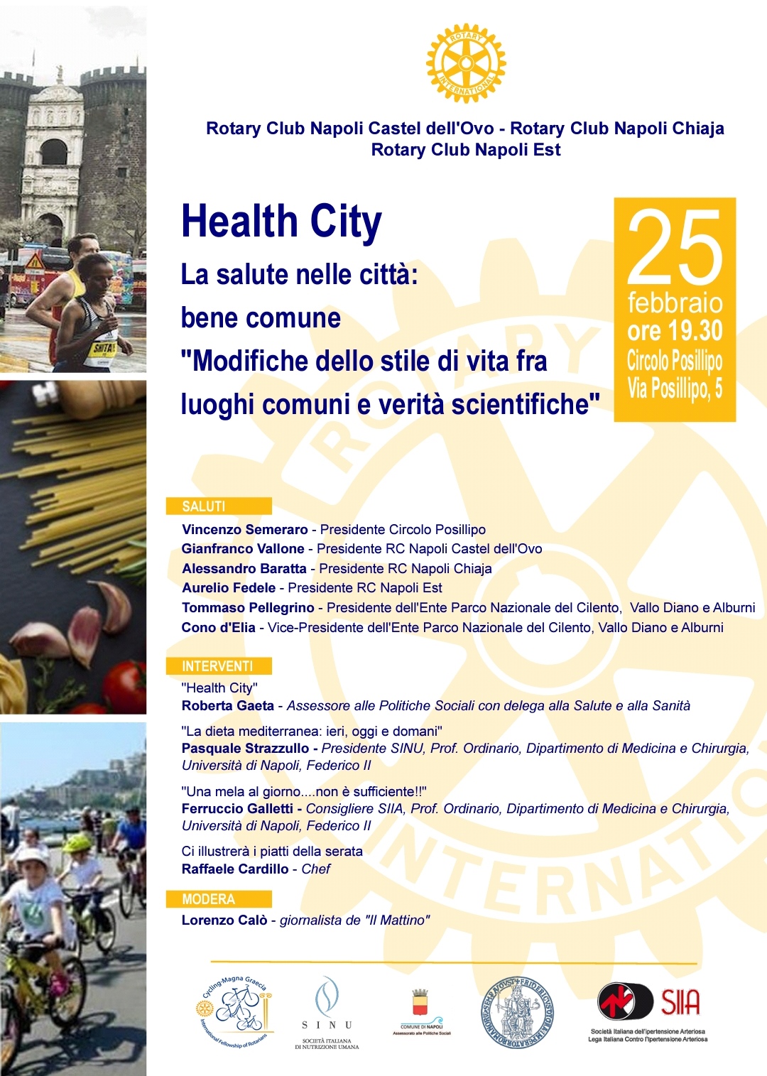 Health City: la salute nelle città bene comune – Conviviale lunedì 25 febbraio