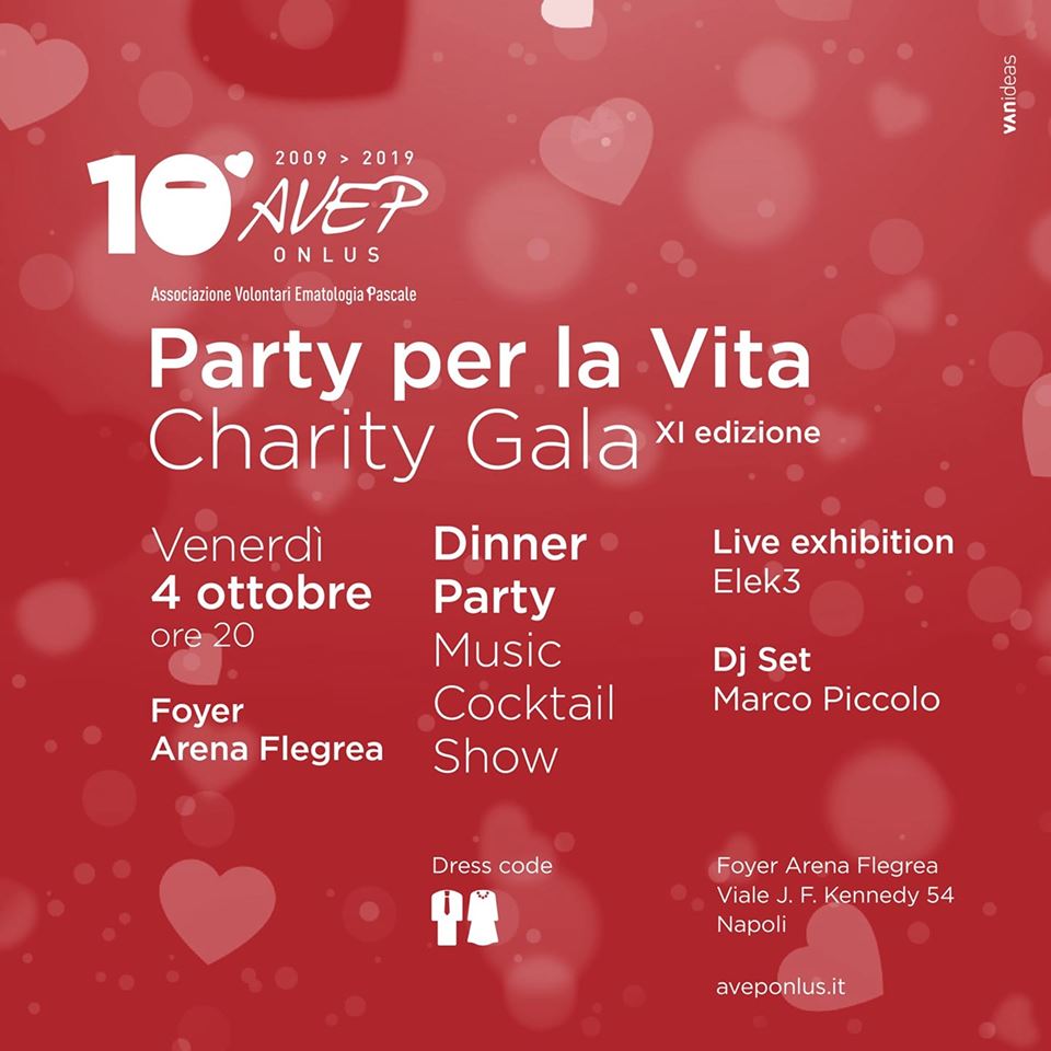 Undicesima edizione “Party per la Vita” AVEP