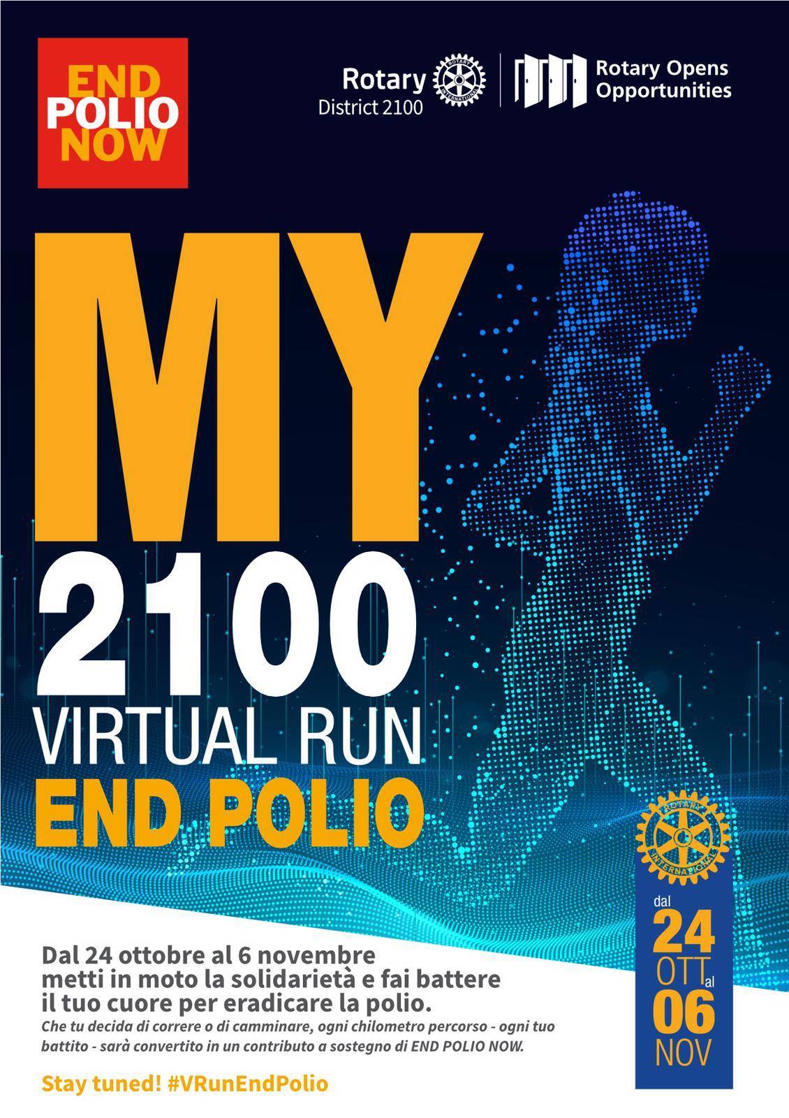 End Polio Now: Rotarian Virtual Run