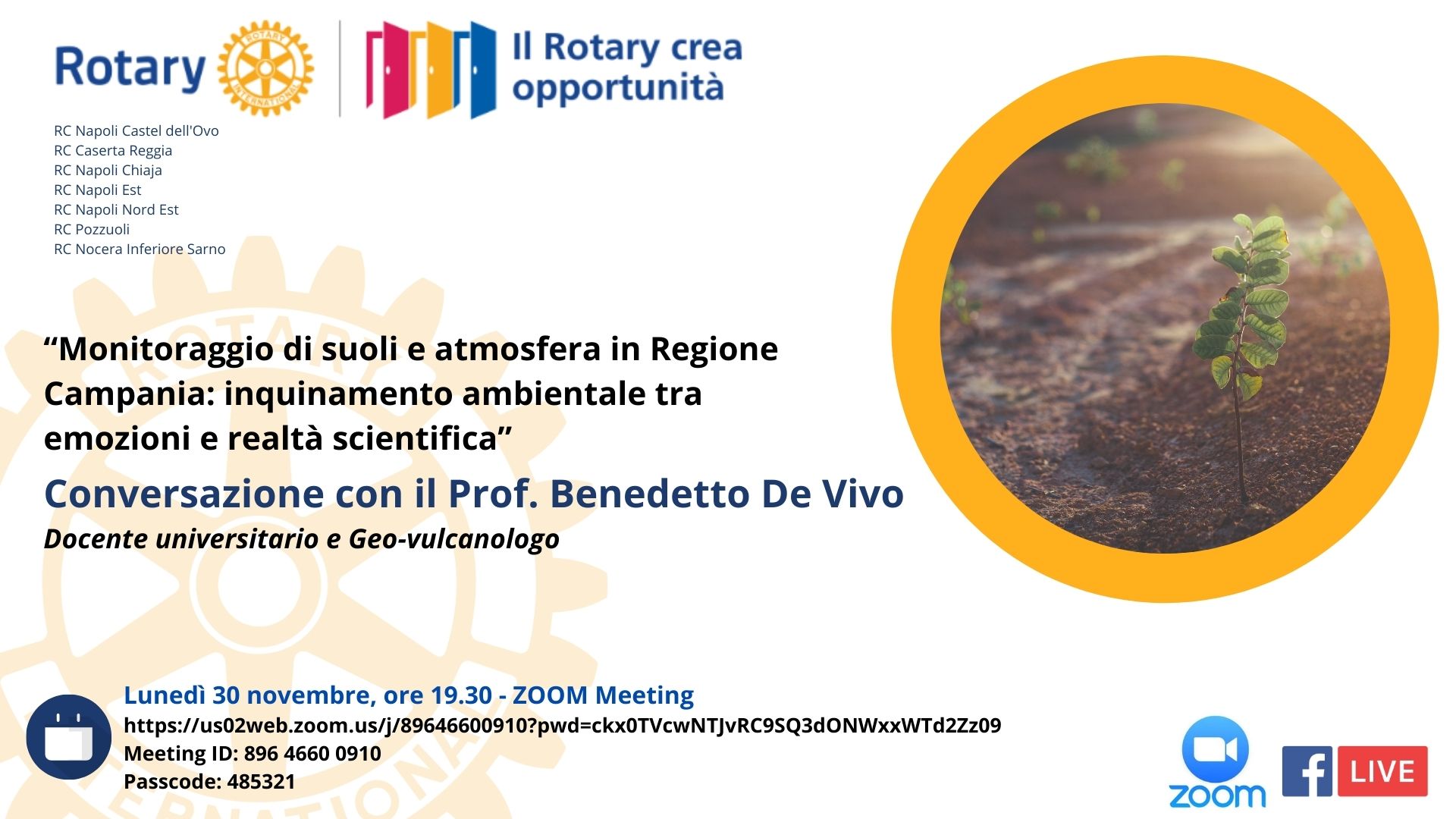 Il progetto “Campania trasparente” – Conversazione con il Prof.Benedetto De Vivo