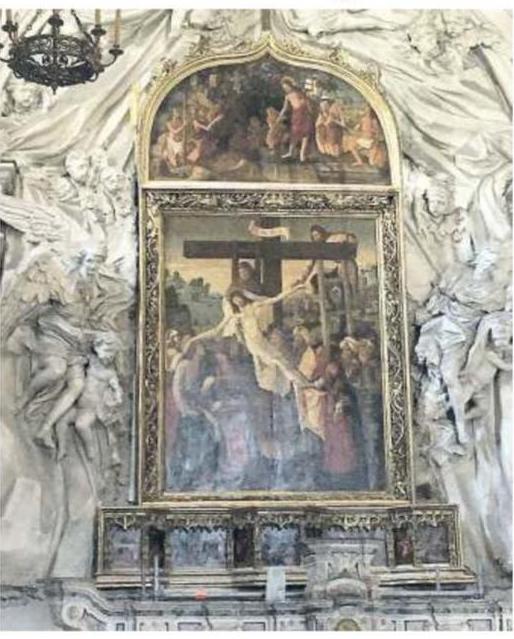 I Rotary del Gruppo Partenopeo supportano il restauro del Retablo della Disciplina della Santa Croce